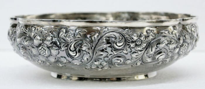 Sterling silver bowl