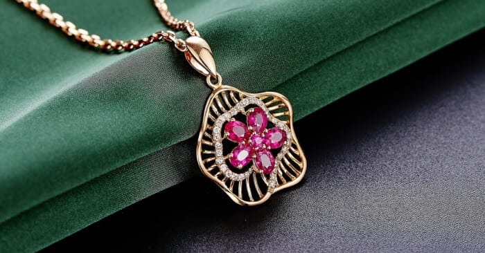 Ruby pendant